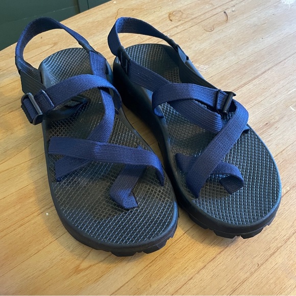 EUC Chacos Z/1 Classic Navy Blue - Men's / Size 11 - Picture 2 of 6